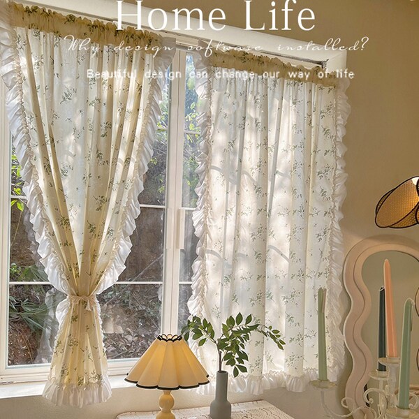 French Door Curtains Etsy UK