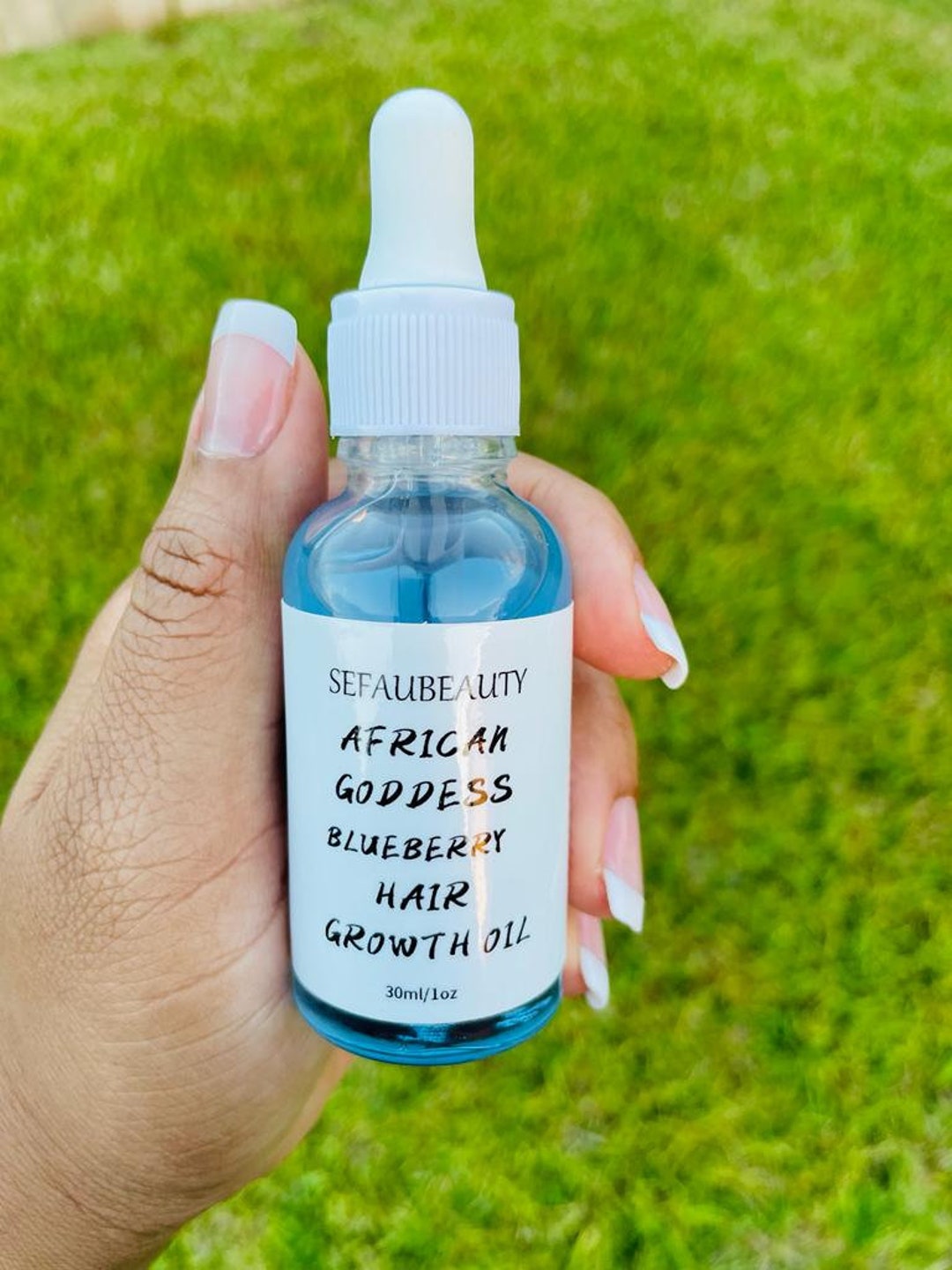 Blueberry Hair Growth Oil Scalp Oil Stimulating Hair Growth Etsy