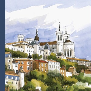 Carnet A6 -  Lyon La colline de Fourvière CT01