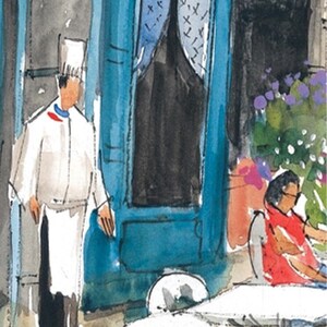 Marque-Pages -  Lyon Toque blanche MP09