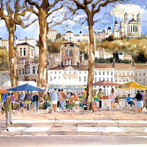 LYON Marché Quai St Antoine - CC26