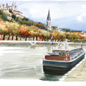 LYON Quai de Saône AVE MARIA - CC177