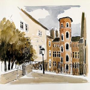 LYON La Tour Rose - quartier du Vieux-Lyon - CC187