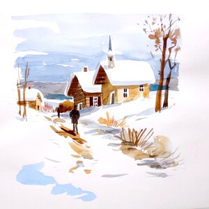 MONTAGNE L'hiver en montagne - CC117
