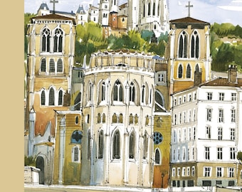 NOTEBOOK Notebook Lyon St Jean Cathedral NB04