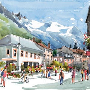 MONTAGNE Chamonix Mont Blanc - CC158
