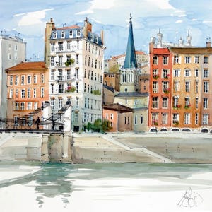 LYON Saint Paul / Quai de Saône - CC181