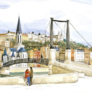 LYON Passerelle St Georges - CC24