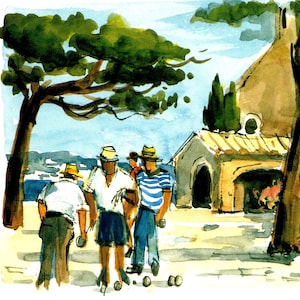 PROVENCE bowlers in Provence - CC98