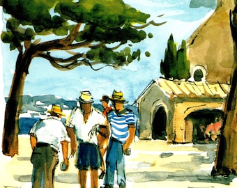 PROVENCE bowlers in Provence - CC98