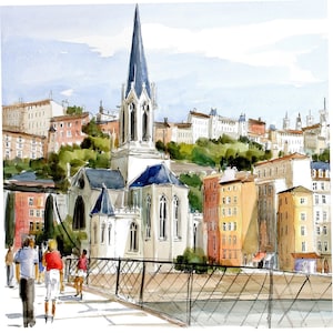 LYON Passerelle St Georges - CC36