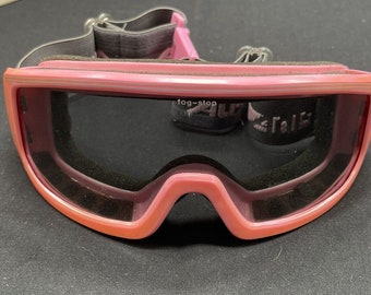 Vintage Alpine Vogue Pink Ski Goggles Snowboard Vintage Racing USA With Box