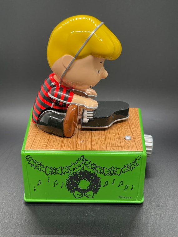 Hallmark Peanuts Christmas Dance Party Schroeder Etsy