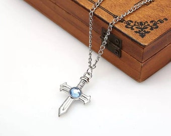 Fairy tale necklace~Anime necklace~anime jewelry~anime present~otaku gift~fullbuster necklace~Gray necklace