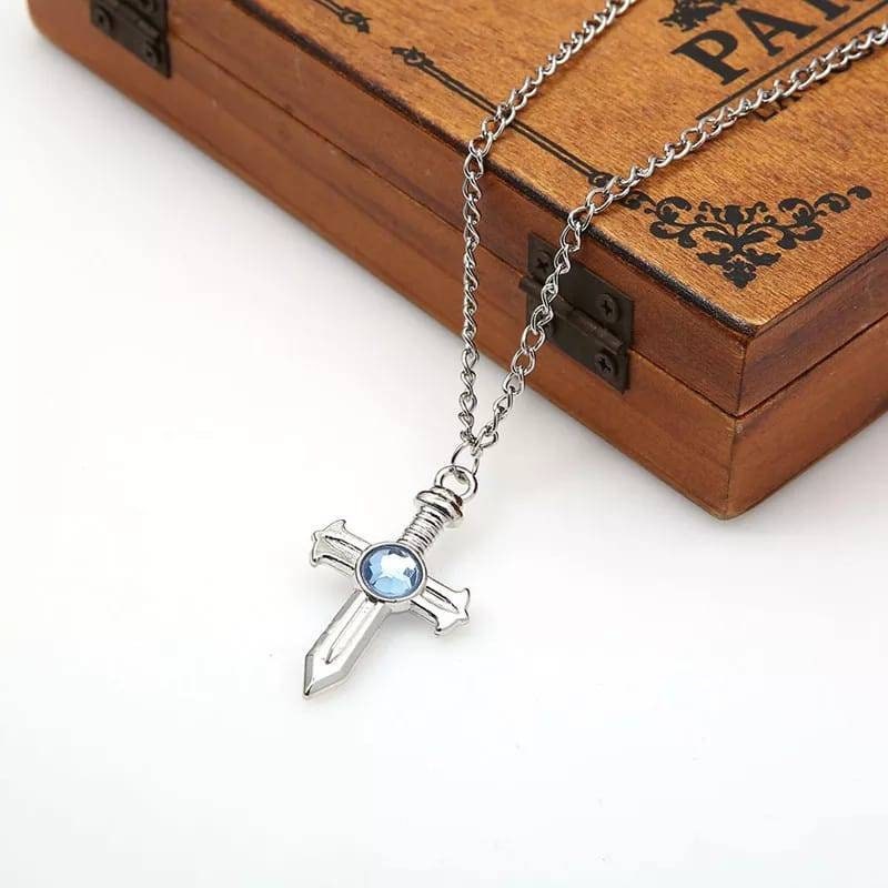 Anime Fairy Tail Ring Necklace Set Cosplay Alloy Pendant Jewelry  Accessories With Box Unisex Souvenir Gift