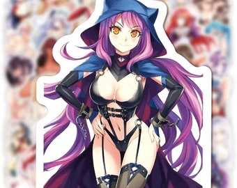 Anime waifu sticker - Anime stickers - waifu stickers - Lewd  stickers - Anime lewd stickers - Sexy girl stickers - Anime henta stickers