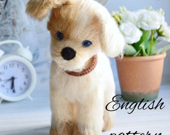 Patroon: gehaakt puppy | Speelgoedpatroon puppy | Hondenamigurumi |   Amerikaans Engels patroon