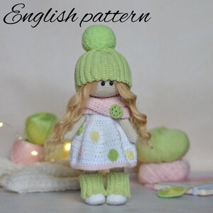 Pattern: Crochet Lei the Doll | Toy Pattern doll | doll amigurumi | Englisn pattern