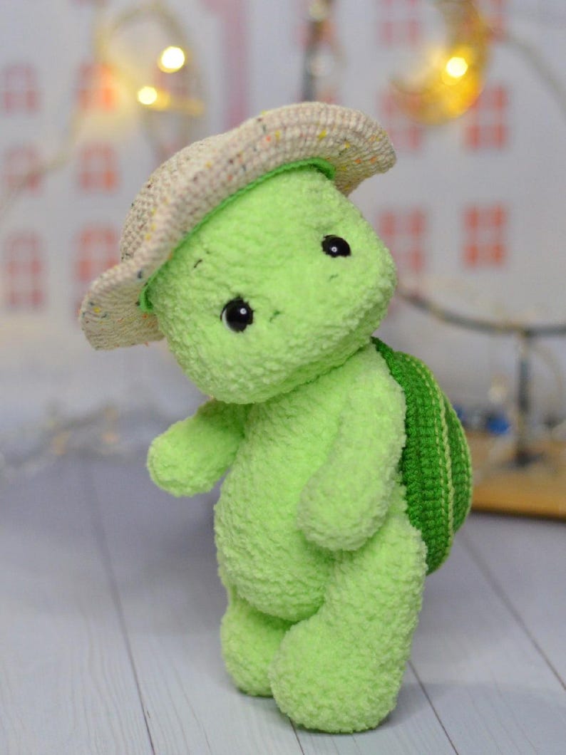 Stuffed Turtle Toy Pattern Pattern: Crochet Turtle | Toy Pattern Turtle | Turtle Amigurumi ...