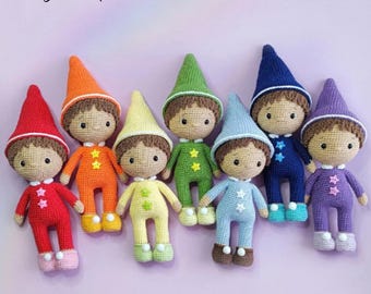 Pattern:  Crochet Gnome  | Toy Pattern Gnome | gnom amigurumi |  english pattern