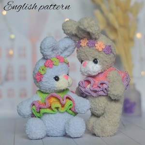 Crochet Pattern : Bunny Baby |  Bunny amigurumi | Bunny crochet |  Toy Pattern Bunny  |  English pattern