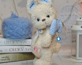 Crochet Pattern Eared friend | Toy Pattern bunny l amigurumi bunny | English pattern