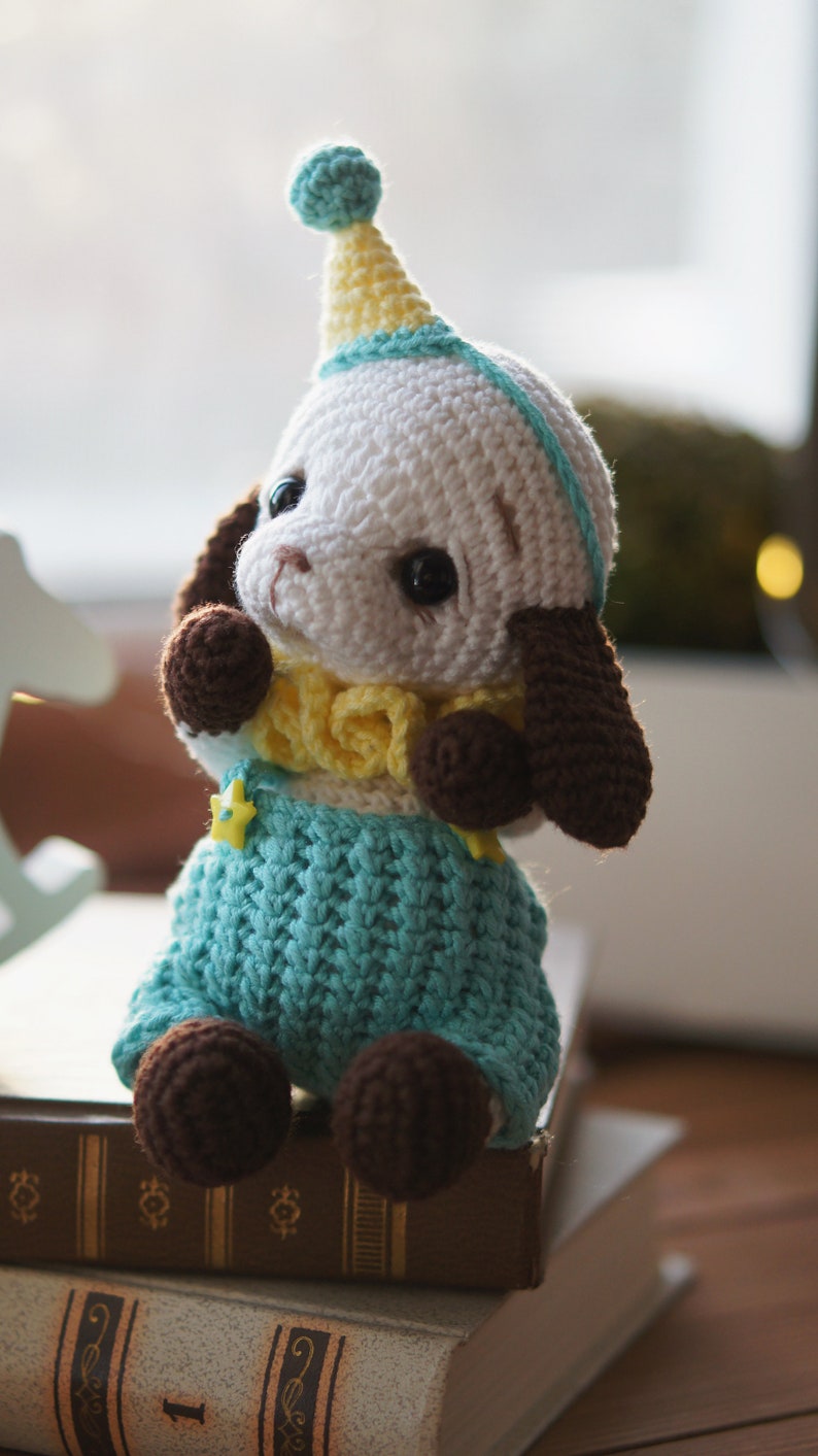Puppy Crochet Pattern. Easy Crochet Pattern Amigurumi Dog Etsy