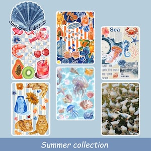 Set di 6 inserti trasparenti per Kindle / Decorazioni a tema libri (Download digitale)