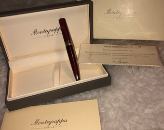 Montegrappa 1912  Sterling Silver 925 Ballpoint Pen - engraved sunrise 2010/ please read Description/ Dropped price!!!