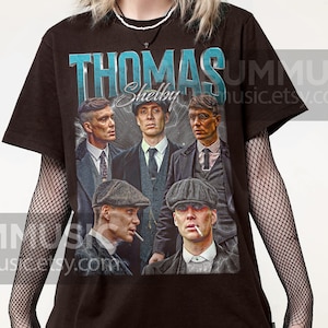 Thomas Shelby Graphic T-Shirt: Vintage 90s TV Series Tee