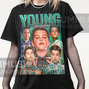 Young Sheldon Vintage Graphic Tee - TV Series Fan Gift