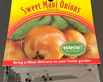 Sweet Maui Onion Seeds .20 grams seeds