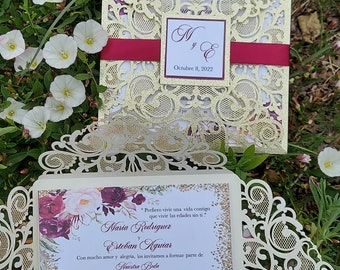 Invitaciones xv años - Etsy México Invitaciones xv años - Etsy México