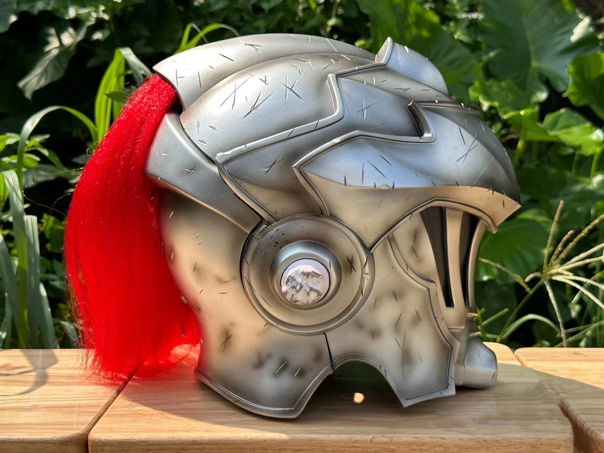 Goblin Slayer Mask Full Face Helmet Anime Cosplay Halloween Stage Property  Gifts