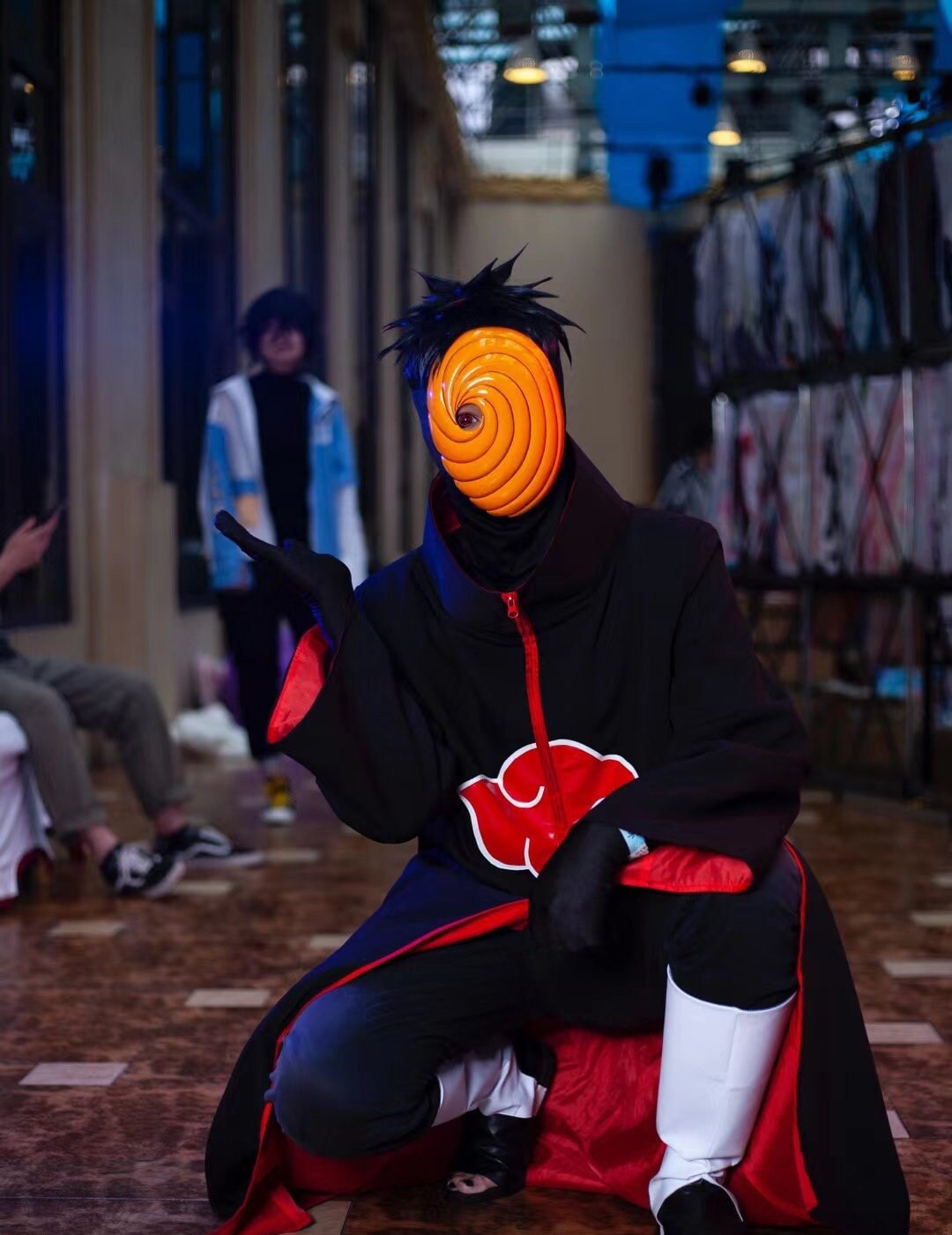 Naruto Akatsuki Tobi Aka Obito Uchiha Mask Halloween Anime Cosplay Naruto Akatsuki Tobi Aka Obito Uchiha Mask Halloween Anime Cosplay