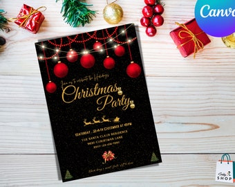 Canva Christmas Card, Neutral Holiday Card, Canva Holiday Card, Greeting Card, Holiday Card, Christmas Card, editable cards, printable card