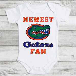 Newest Gators Fan Bodysuit, Baby Girl Bodysuit, Baby Boy Bodysuit, Newborn Gift, Baby Shower Gift