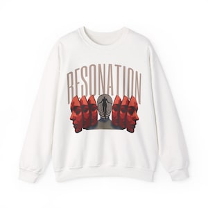 Resonation graphic sweatshirt met ronde hals: gezellige streetwear-trui