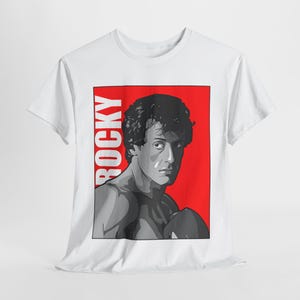 Rocky Boxing Unisex Tee, Fighter Gift Tshirt, Boxing Fan Apparel, Boxing Match Shirt, Sports Theme Top