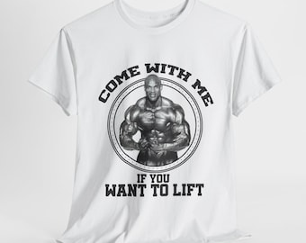 ロニー・コールマン ボディビルディングTシャツ、ジムモチベーションT