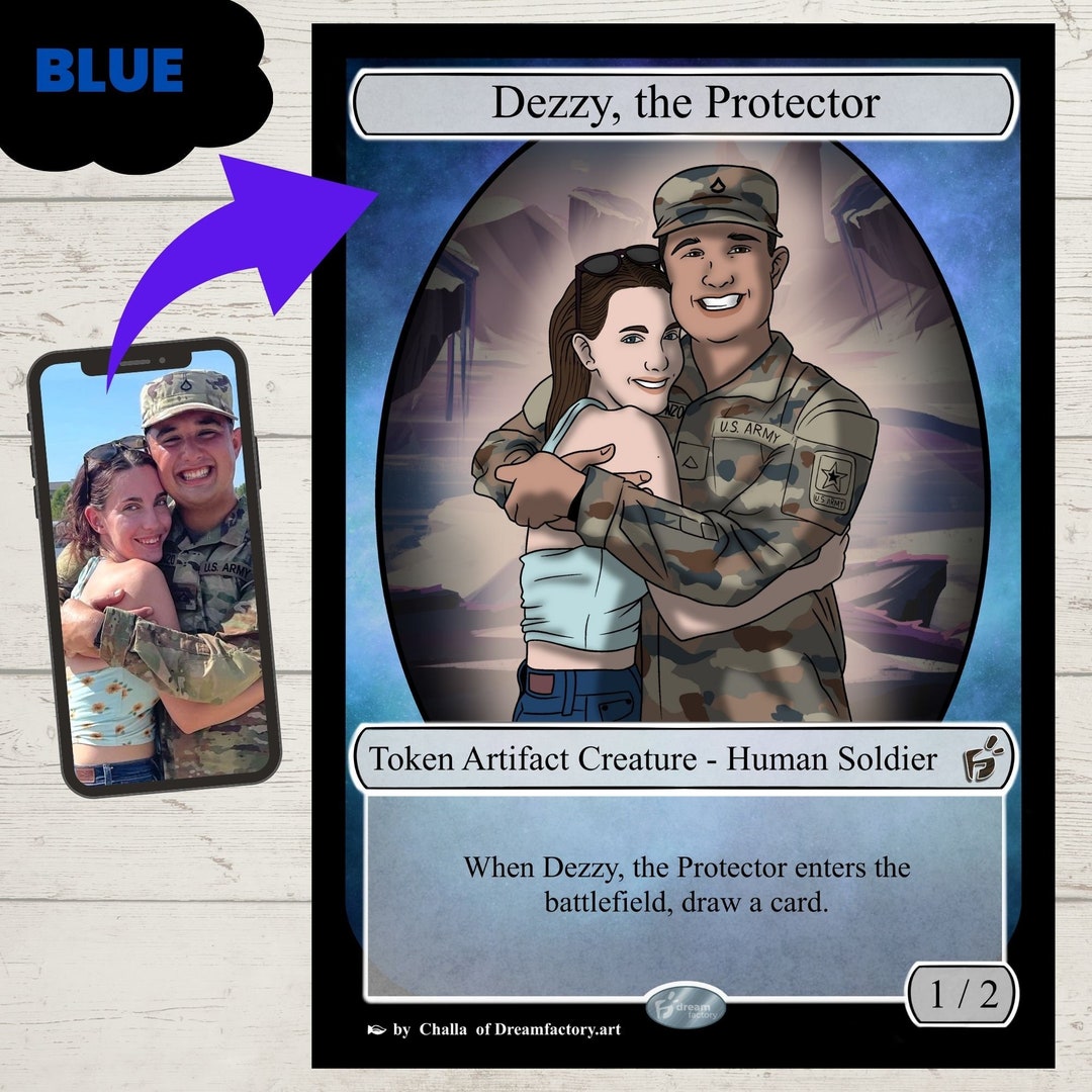 10x MTG TOKEN Custom Card 2.5x3.5