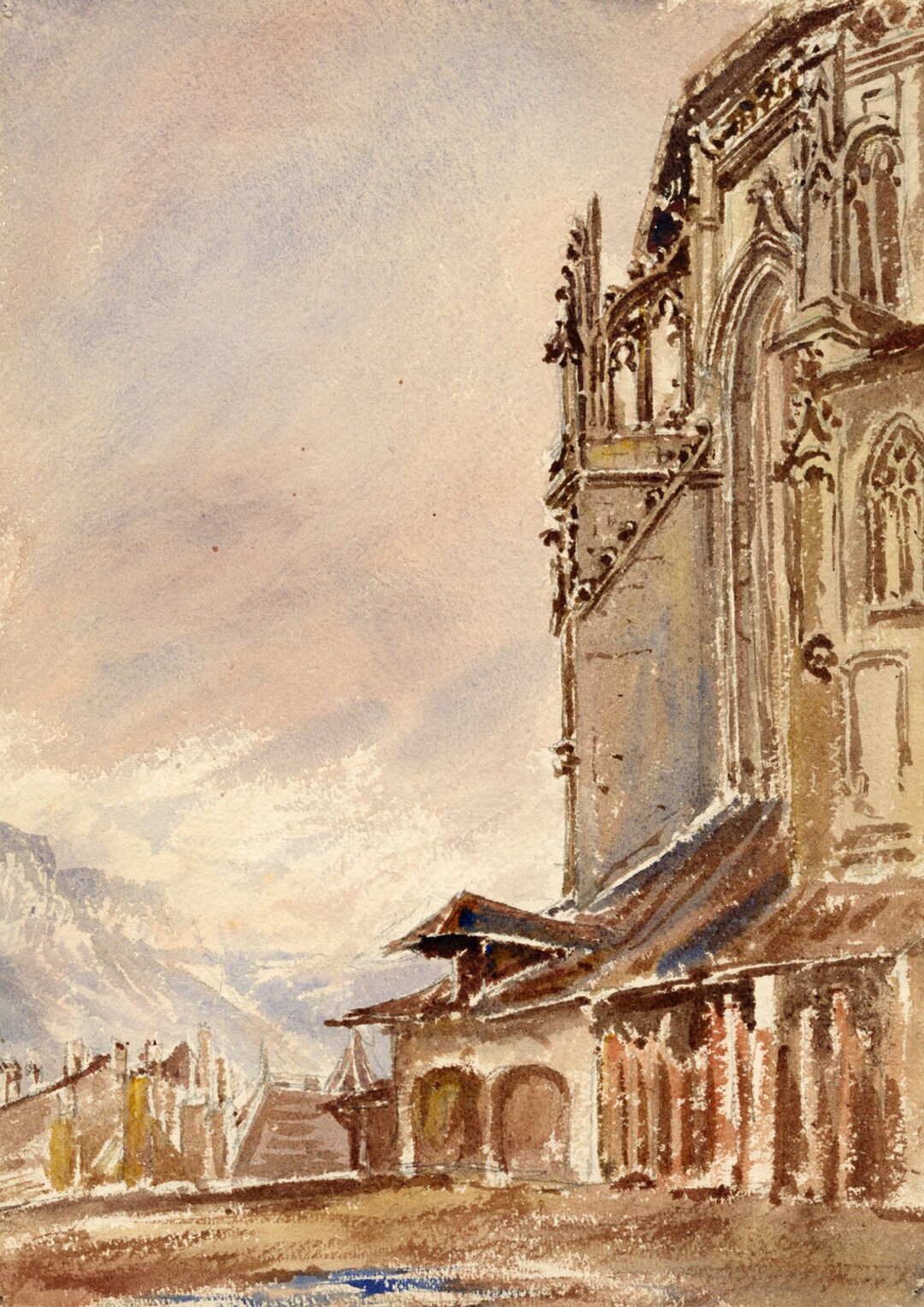 Emma Petit Chambéry Cathedral Savoie France 1857 Etsy