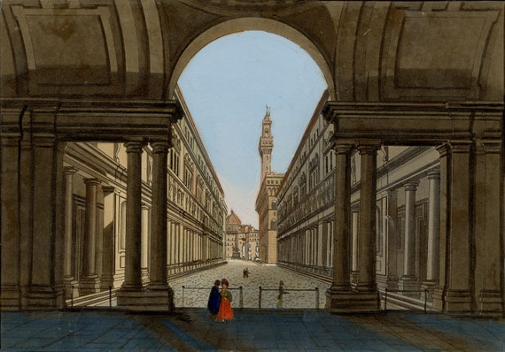 19世紀イタリア派の絵画 ウフィツィ美術館 Uffizi e Galleria