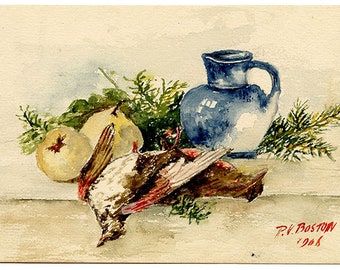 N. Saitoh 静物画 果物とお酒 il_340x270.5330175466_180b.jpg