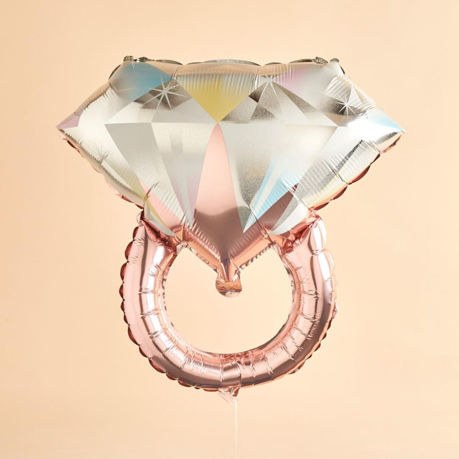 Diamantring-Ballon