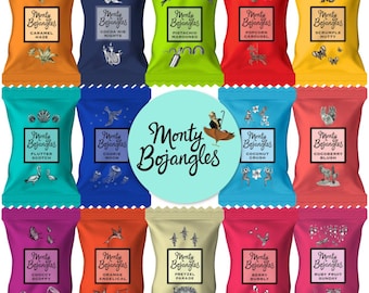 Bolsa de regalo de trufas de chocolate surtidas Monty Bojangles, para elegir y mezclar