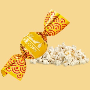 リンツ ポップコーン ミルクチョコレート トリュフ、リンツ チョコレート ギフト、リンツ チョコレート ハンパー、ウェディング スイートバッグ、クリスマス ギフト、女子会の記念品