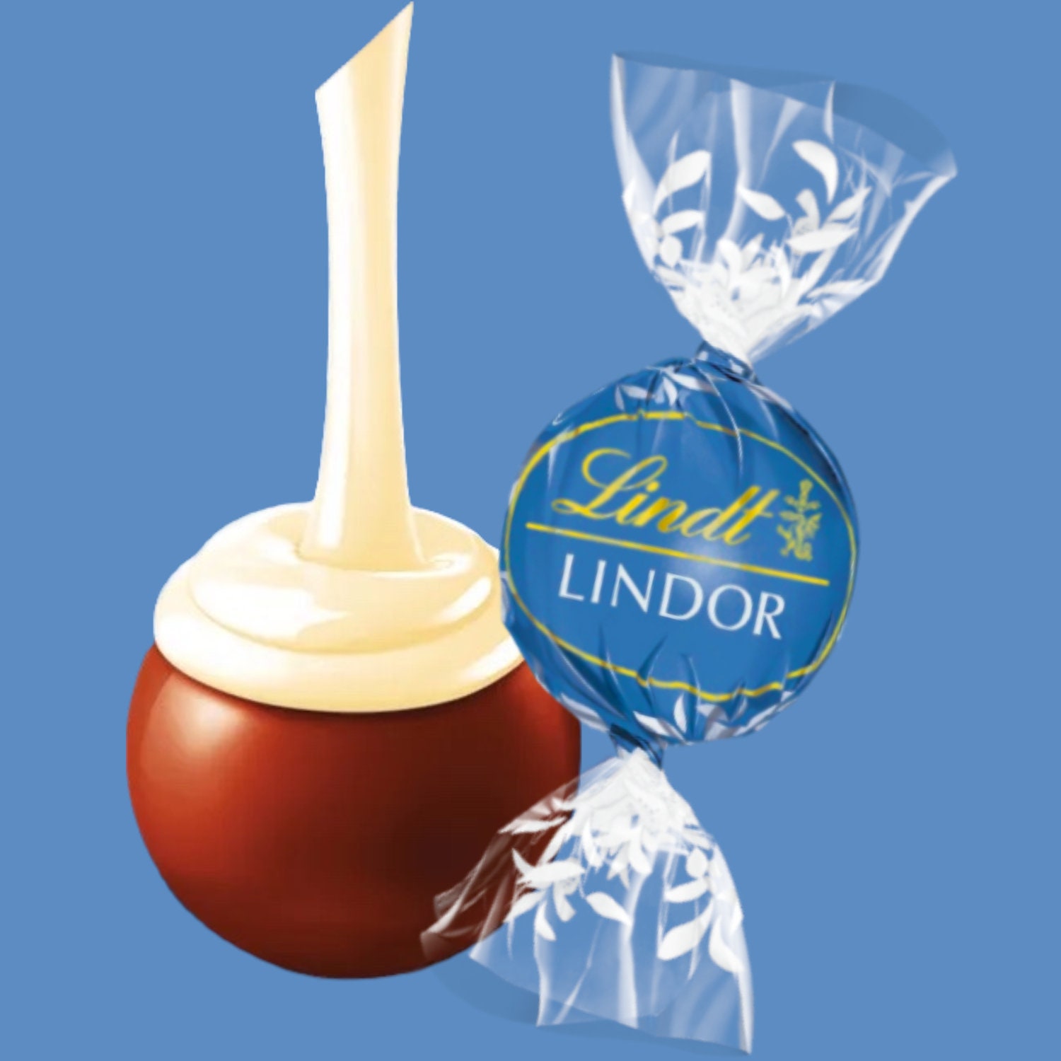 Truffes au chocolat au lait et blanc Lindt, Cadeaux chocolatés Lindt, Panier de chocolats Lindt, Mariage, Chocolats de Noël Lindt, Cadeaux pour enterr