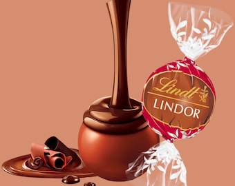 Lindt Double Milk & Dark Chocolate, Lindt Chocolate Gifts, Lindt Chocolate Truffles, Wedding Sweet Bags, Christmas Gifts, Hen Party Favours