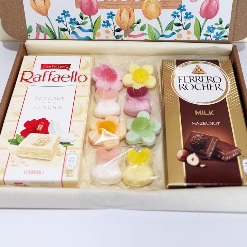 Easter Chocolate Letterbox Gift Box Hamper, Ferrero Rocher, Sweet Boxes ...